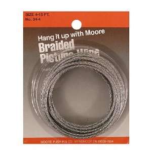  Moore Braided Picture Wire 35 lbs. 20 strand 5 lb. spool 