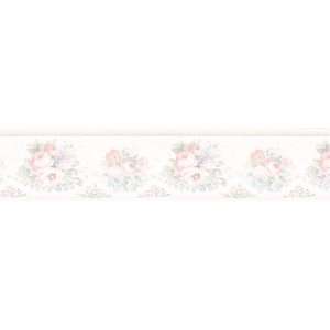  Bath Bed Resource III Floral Scroll Wall Border, 5.25 Inch by 180 Inch