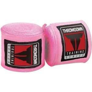  THROWDOWN PINK MEXICAN STYLE HANDWRAPS FOR MMA TRAINING 
