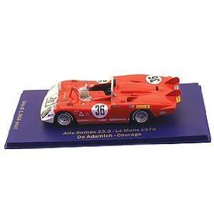  M4 Alfa Romeo 33.3 Le Mans 1970 Courage/De Adamich Toys 