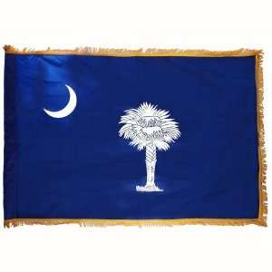    South Carolina Flag 4X6 Foot Nylon PH and FR Patio, Lawn & Garden