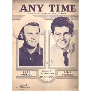  Sheet Music Any Time Arnold and Fisher 135 Everything 