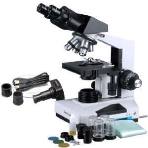   40x 2000x Biological Binocular Microscope + USB2.0 Digital Camera