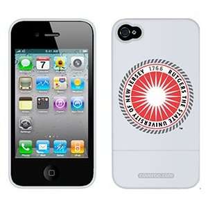  Rutgers University Seal on AT&T iPhone 4 Case by Coveroo 