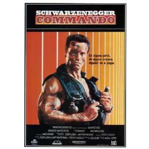   27x40 Arnold Schwarzenegger Rae Dawn Chong Dan Hedaya