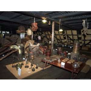 Museum Artifacts, Farming Tools, Shirokawago, Honshu, Japan Premium 