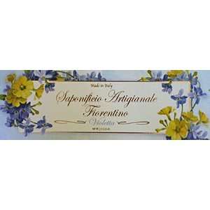 Saponificio Artigianale Fiorentino Violetta Floral Soap Set 3 X 5.29 