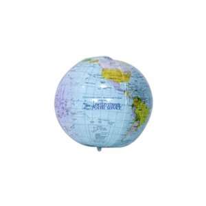  Sky blue 8 inflatable globe ball. Toys & Games