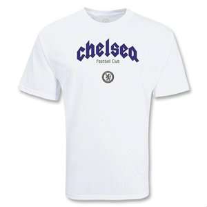   Chelsea Football Club Arched Name Soccer T Shirt