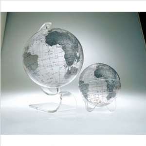  Artline 8 Sculptured Base Silver Earthsphere Globe ES 