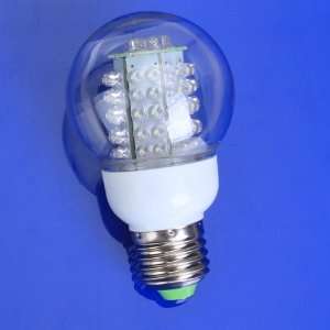  110V E27 66 LED White Power Saving Screw Base Light Bulb   US 