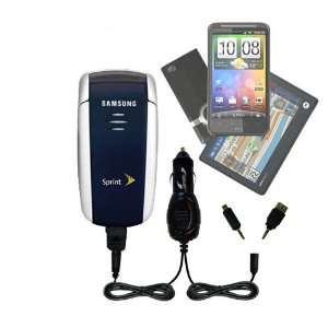 Double Car Charger with tips including a tip for the Samsung SCH A560 