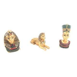 Ancient Egypt mini ornaments 12 Available Sphinx Mask Anubis 