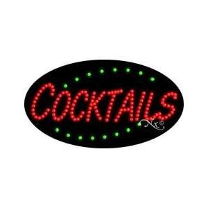  LABYA 24178 Cocktails Animated LED Sign