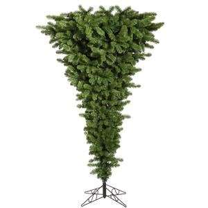  Vickerman A107477 7.5 ft. x 60 in. Green UpsideDown Dura 