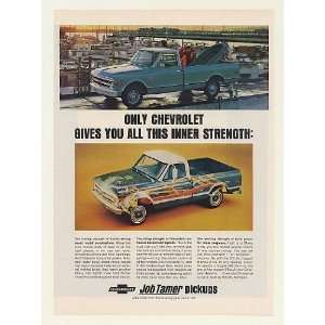   Job Tamer Pickup Truck Inner Strength Print Ad (47734)