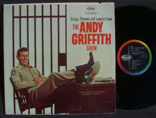 ANDY GRIFFITH SHOW Earle Hagen 1961 CAPITOL LP NM  