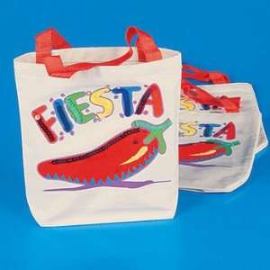  Canvas Fiesta Bags (1 ct) (1 per package) Toys & Games