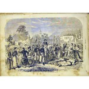  Ceremony Doseh Cairo Egypt Africa French Print 1865