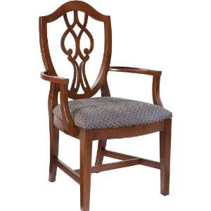   8007A Health Care Senior Living Dining Chair With Arms