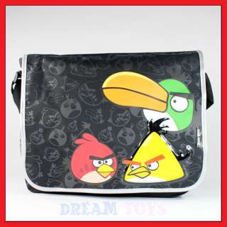 Angry Birds 3 Bird Messenger Bag   School Backpack Shoulder Red Iphone 