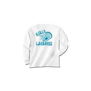   Play Lacrosse Long Sleeve T Shirt   Youth   Shirts