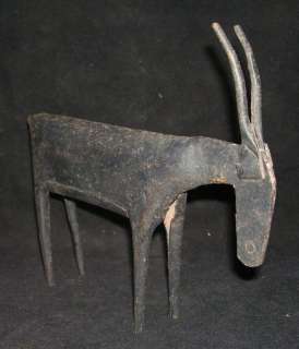 Old Handmade Indian Tin Toy Animal GOAT Very Rare  