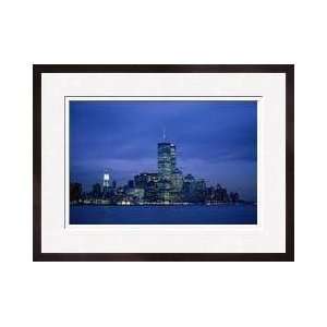  Manhattan Island New York Framed Giclee Print