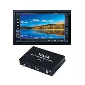com New Valor Dts660w Double Din Am/Fm/Dvd Receiver W/Nav2 Navigation 