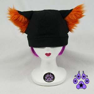 EARS AGF furry Goth Cosplay SKI CAT Kitty Anime Hat fox  