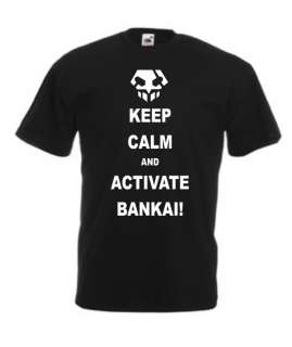   & ACTIVATE BANKAI MENS T SHIRT FREE P&P BLEACH ICHIGO ANIME/MANGA