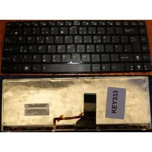 Asus UL30A Black Frame Backlit Black UK Replacement Laptop Keyboard 