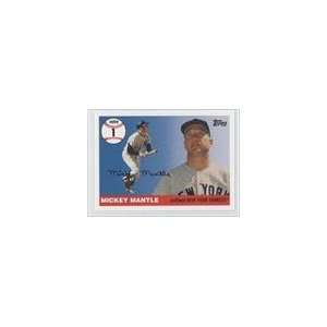  2006 Topps Mantle Home Run History #1   Mickey Mantle 