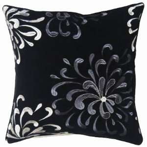  BLACK GREY SILVER FAUX SUEDE 18 CUSHION COVER PILLOW CASE 