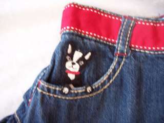 NWT Girls Gymboree Poppy dog shirt skirt 12 18 24 month  