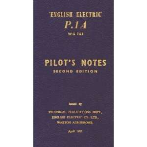  English Electric Lightning P.1A Aircraft Pilots Notes 