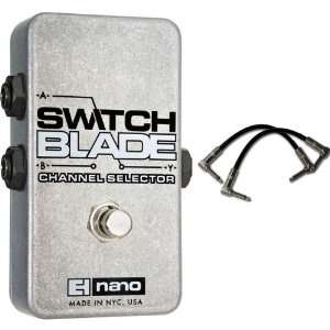  Electro Harmonix Nano Switchblade Channel Pedal Bundle w/2 