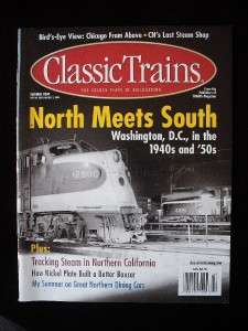 CLASSIC TRAINS MAGAZINE SUMMER 2004 NORTH MEETS SOUTH  