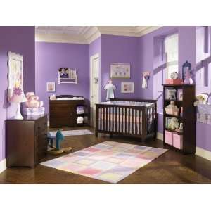  Atlantic Furniture Columbia 4 in 1 Convertible Baby Crib 