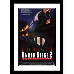 Under Siege 2 Dark Territory 20x26 Framed and Double Matted Movie 