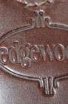 EDGEWOOD Fancy Leather GIRTH w/ Removable Sheepskin 56 58 NWT  