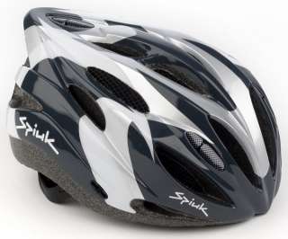 New Spiuk Zirion Bicycle Helmet Anth/Silver/White S/M  