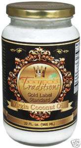 Organic Gold Label Virgin Coconut Oil (1 jar 32 oz) [6]  