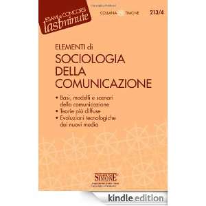 Elementi di sociologia della comunicazione (Il timone) (Italian 