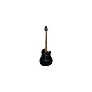  Ovation CC2474 Ac/El Bass Guitar in Black Musical 