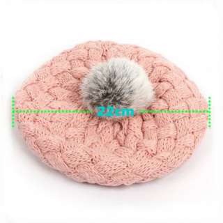 New Cute Winter Knit Crochet Beanie Hat For Baby Kids Girls Gift 