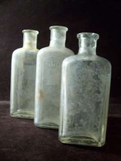 Antique Bottles Cork Top Medical & Chemist  