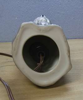 Vintage German Porcelain Perfume Lamp Dog #AK  