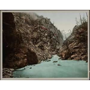   Canyon of the Rio Las Animas, Colorado 1897 1924