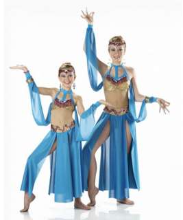   Jeannie Genie Harem Unitard Pageant Dance Costume SIZE CHOICE  
